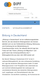 Mobile Screenshot of bildungsbericht.de